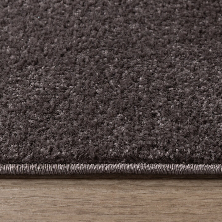 Kurzflor Teppich - Essenza Dunkelgrau - 5