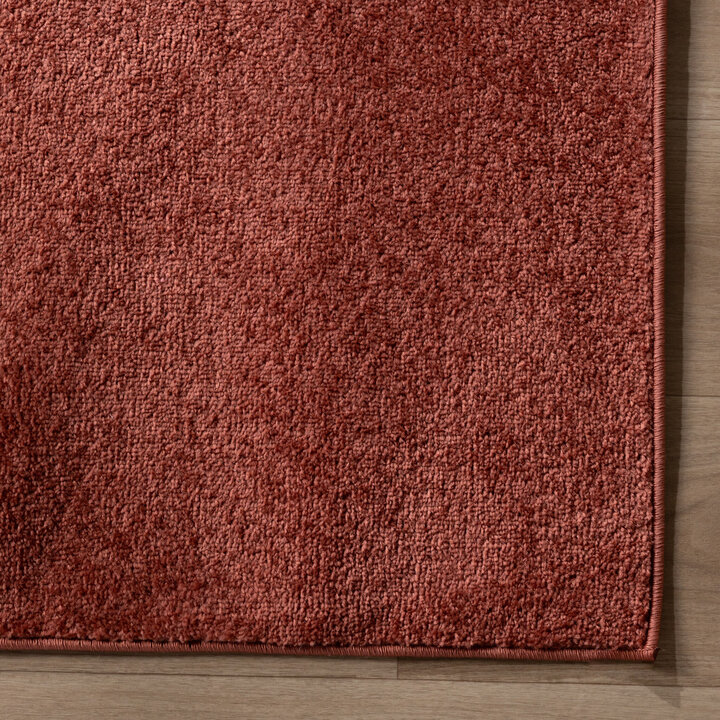 Kurzflor Teppich - Essenza Terrakotta - 4
