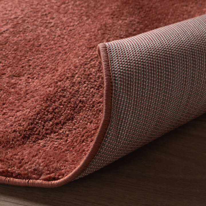 Kurzflor Teppich - Essenza Terrakotta - 6