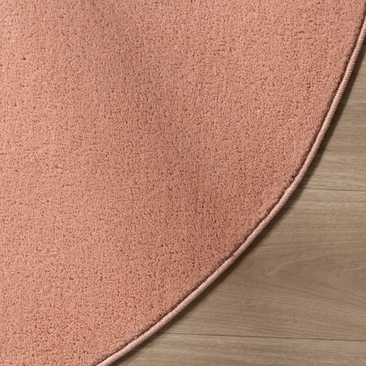 Runder Kurzflor Teppich - Essenza Rosa - 4