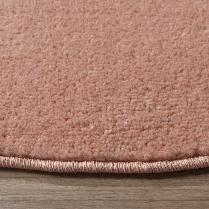 Runder Kurzflor Teppich - Essenza Rosa - 5