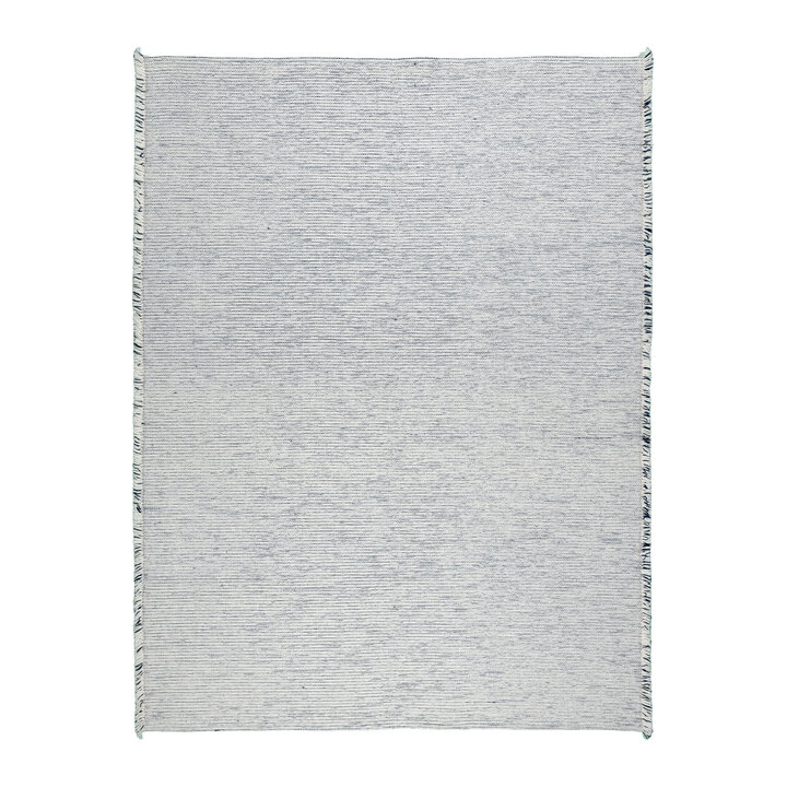 Teppich Wolle - Savine Dunkelblau Meliert - 1