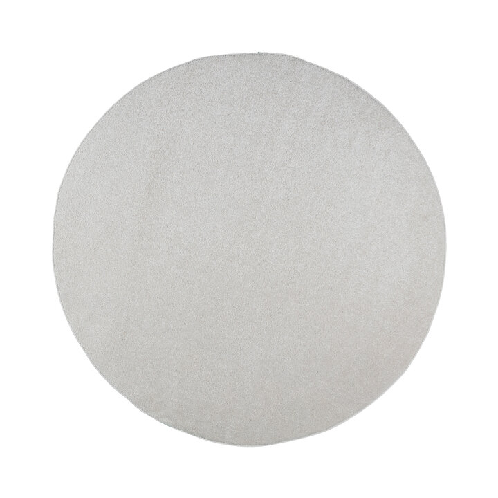 Runder Kurzflor Teppich - Essenza Creme - 1