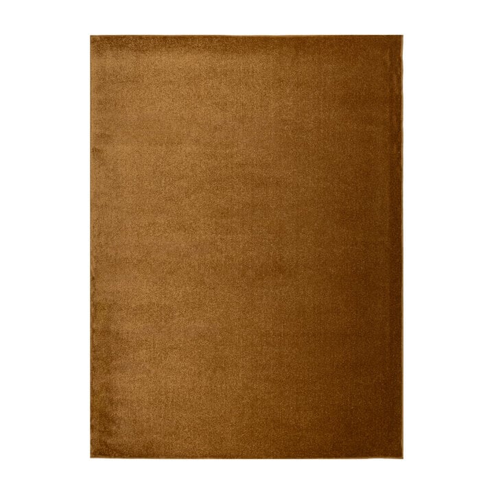 Kurzflor Teppich - Essenza Ockergelb - 1