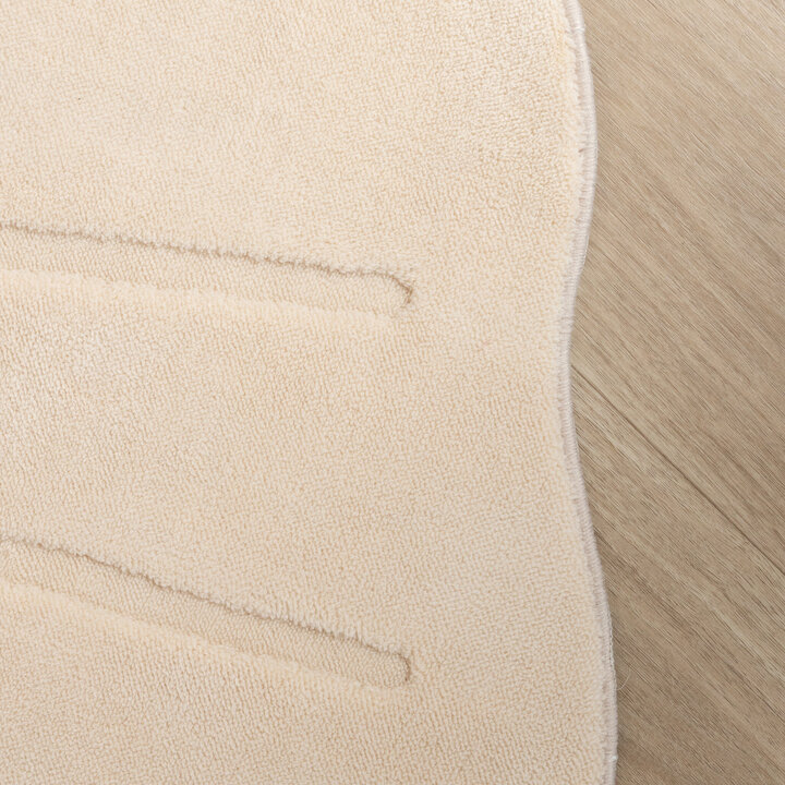 Kinderteppich Waschbar - Coco Muschel Beige - 4