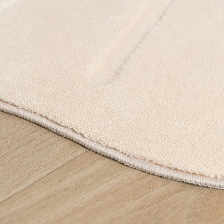 Kinderteppich Waschbar - Coco Muschel Beige - 5