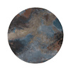 Industrielle Teppiche Rund - Raphael Blau Terrakotta - thumbnail 1