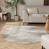 Industrielle Teppiche Rund - Raphael Beige Taupe - thumbnail