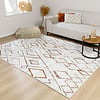 Hochflor Teppich - Blend Diamond Creme Bunt - thumbnail