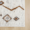 Hochflor Teppich - Blend Aztec Creme Bunt - thumbnail 3