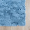 3D Teppich Flauschig - Moon Blau - thumbnail 3
