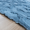 3D Teppich Flauschig - Moon Blau - thumbnail 4