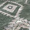 Berberteppich Rund - Blend Aztec Grün - thumbnail 2