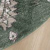Berberteppich Rund - Blend Aztec Grün - thumbnail 3