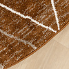 Berberteppich Rund - Blend Diamond Rostbraun - thumbnail 3