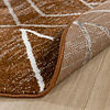 Berberteppich Rund - Blend Diamond Rostbraun - thumbnail 5