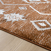 Berberteppich - Blend Aztec Rostbraun - thumbnail 4