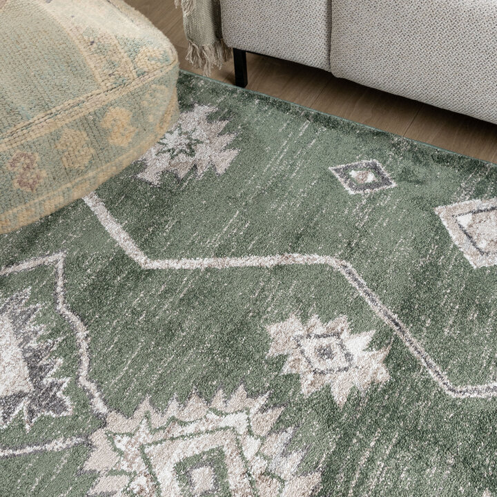 Berberteppich - Blend Aztec Grün - 1