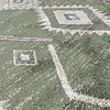 Berberteppich - Blend Aztec Grün - thumbnail 2