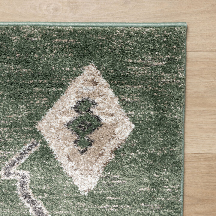 Berberteppich - Blend Aztec Grün - 3