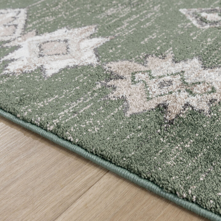 Berberteppich - Blend Aztec Grün - 4