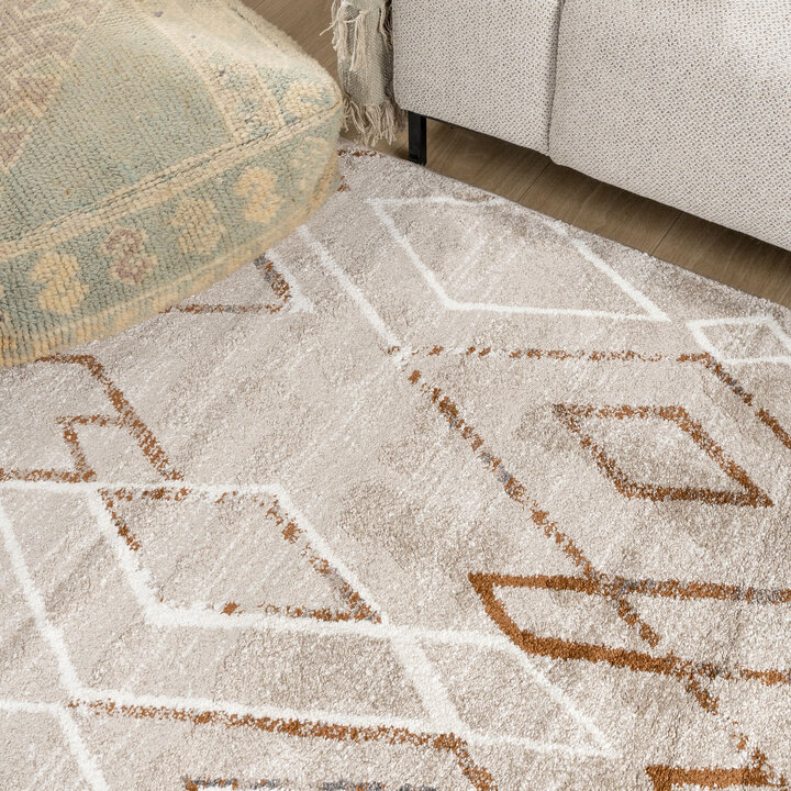 Berberteppich - Blend Diamond Beige - 1
