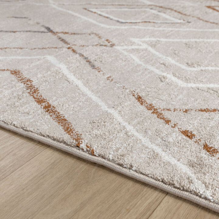 Berberteppich - Blend Diamond Beige - 4