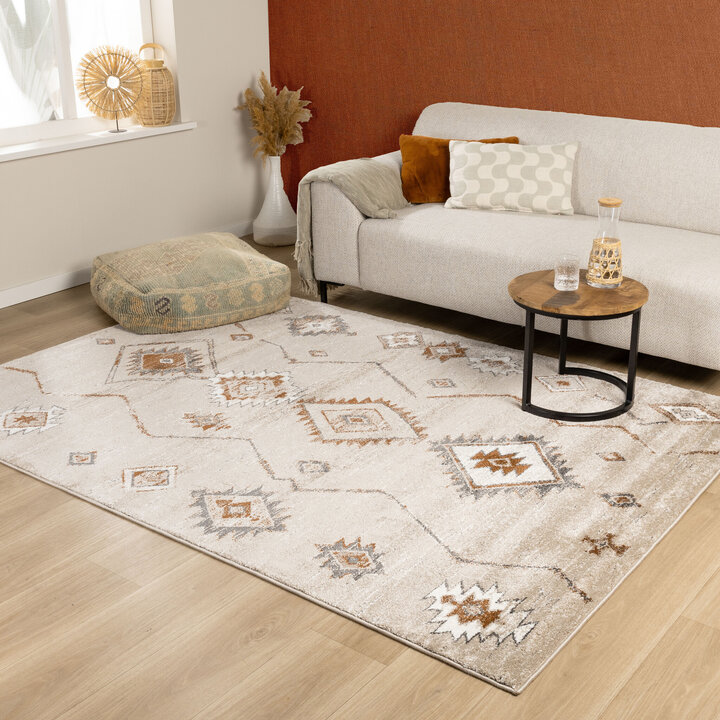 Berberteppich - Blend Aztec Beige