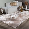 Waschbarer Flauschiger Teppich - Shimmer Beige - thumbnail