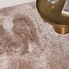 Waschbarer Flauschiger Teppich - Shimmer Beige - thumbnail 2