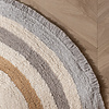 Waschbarer Kinderteppich Oval - Milo Grau - thumbnail 3