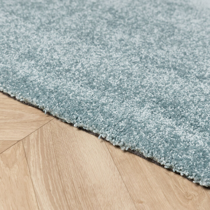 Waschbarer Teppich - Clean Hellblau - 5