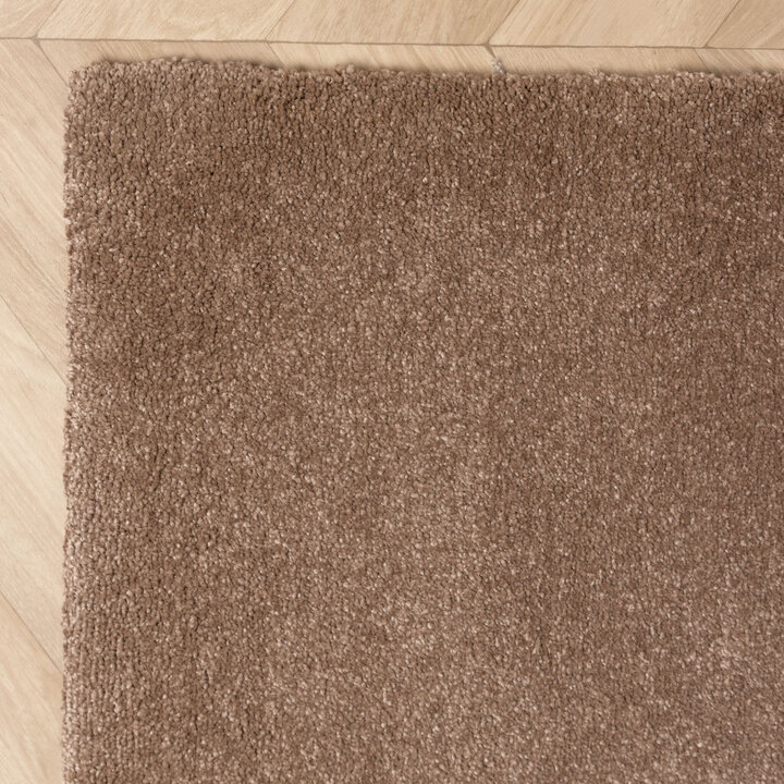 Waschbarer Teppich - Clean Braun - 4