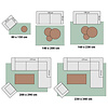 Waschbarer Teppich - Clean Braun - thumbnail 7