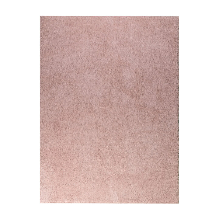 Weicher Teppich – Teddy Rosa - 1