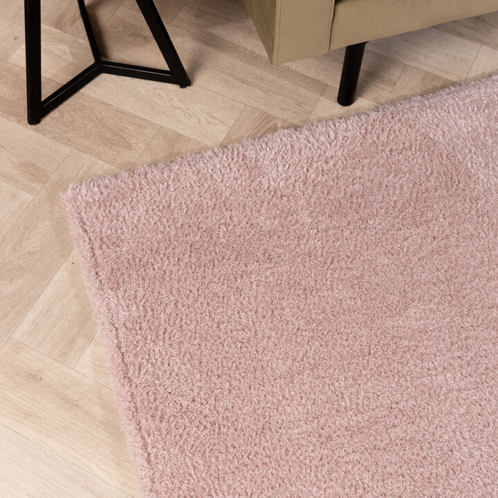 Weicher Teppich – Teddy Rosa - 2