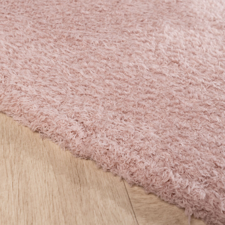 Weicher Teppich – Teddy Rosa - 4