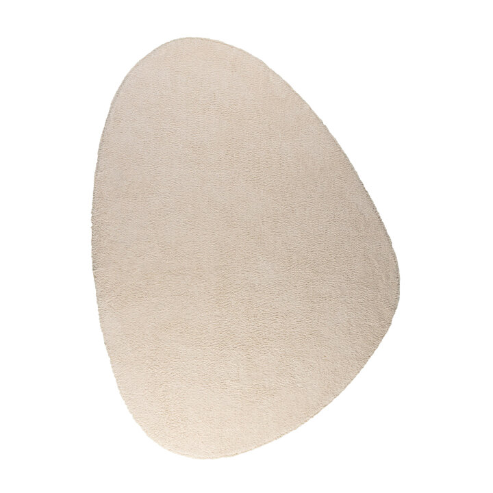 Weicher organischer Teppich – Teddy Creme - 1