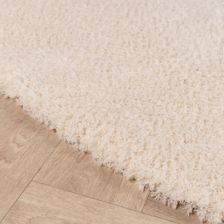 Weicher organischer Teppich – Teddy Creme - 5