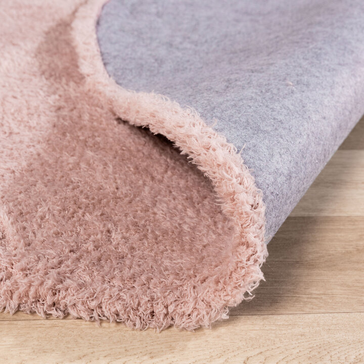 Weicher organischer Teppich – Teddy Rosa - 6