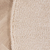 Weicher runder Teppich – Teddy Creme - thumbnail 4