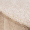 Weicher runder Teppich – Teddy Creme - thumbnail 5