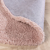 Weicher runder Teppich – Teddy Rosa - thumbnail 6