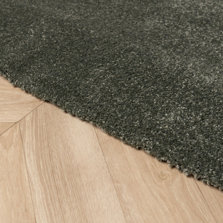 Waschbarer Teppich - Clean Grün - 5