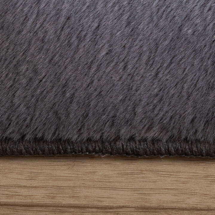 Flauschiger Läufer - Cozy Anthrazit - 4