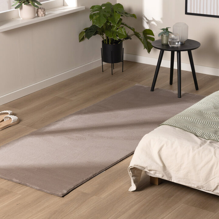 Flauschiger Läufer - Cozy Taupe
