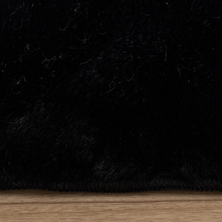 Flauschiger Läufer - Cozy Schwarz - 4