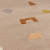 Teppich Kinderzimmer - Lux Geo Bunt Beige - thumbnail 2