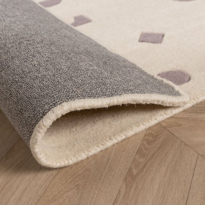 Teppich Kinderzimmer - Lux Geo Lila - 6