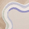 Teppich Organisch - Molly Wavy Beige Lila - thumbnail 3